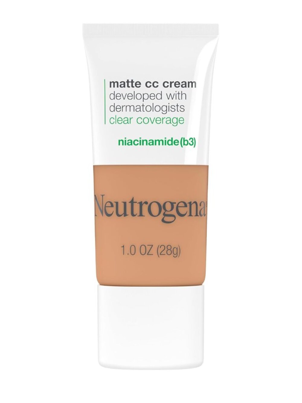 Neutrogena Clear Coverage Flawless Matte CC Cream, Full-Coverage Color